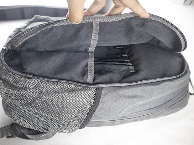 210D Polyester Lightweight Student Backpack Ventilative Mesh Backpanel