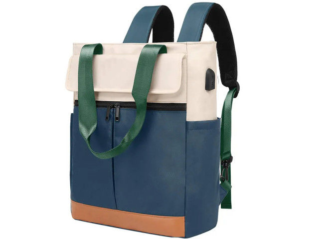 Waterproof Laptop Rolltop Backpack For College Women Computer Travel