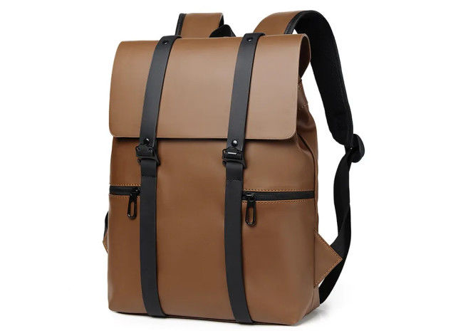 Men'S Waterproof Backpack Casual Business Men Computer Backpack 14 Inch Laptop Bag Back Light Travel Backpack Male