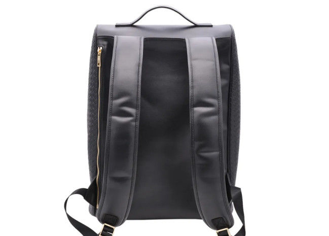 Stylish New Design Custom PU Leather Mens Casual Outdoor Travel Laptop Business Backpack