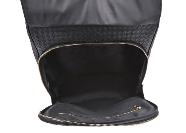 Stylish New Design Custom PU Leather Mens Casual Outdoor Travel Laptop Business Backpack